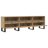 TV Cabinet Artisan Oak 150x30x44.5 cm Engineered Wood 857194