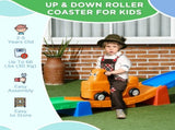 3 Four-Piece Ride on Kids Roller Coaster w/ Non-Slip Steps, for Ages 2-5 Years - Multicoloured T3398P348394