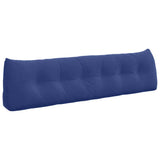 Back Pillow Police Blue 180 x 24 x 50 cm Velvet 42014585