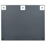 Wall Frameless Mirror with LED Lights Rectangular Glass 3078645