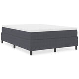 Platform Bed Frame Dark Grey 140 x 200 cm Fabric 3337413