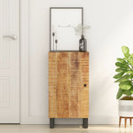 ZNTS Sideboard with Door 40x31x75 cm Solid Wood Mango 352909