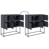 Sideboard Anthracite 100.5x39x107 cm Steel 846598
