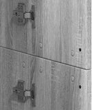 Highboard Grey Sonoma 60x35x180 cm Engineered Wood 3276670