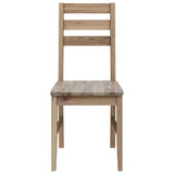 Dining Chairs 4 pcs Solid Acacia Wood 246006