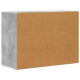 Sideboard Concrete Grey 80.5 x 35 x 59 cm Engineered Wood 891327