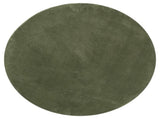 Rug HUARTE Short Pile Soft and Washable Forest Green 120 cm 375105