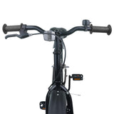 Kids Bike 22 Inches for 7-12 Years Old Black 42009348