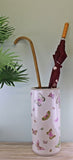 Ceramic Umbrella Stand, Butterfly Design CHA722