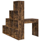 Corner Desk Smoked Oak 101.5 x 149.5 x 149.5 cm Engineered Wood 3337245