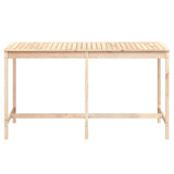 Garden Table 203.5x90x110 cm Solid Wood Pine 824102
