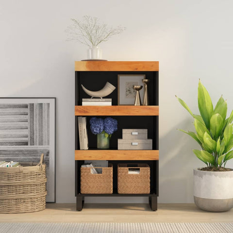 Side Cabinet 60x33x107 cm Solid Wood Acacia 352890