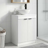 Bathroom Vanity with Sink White 54 x 35 x 83 cm Engineered Wood 890138