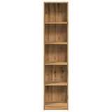 Bookcase Artisian Oak 40x24x176 cm Engineered Wood 857800
