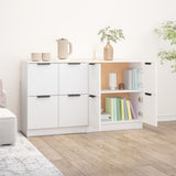 Sideboards 2 pcs White 60x30x70 cm Engineered Wood 3115804