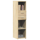 Highboard Sonoma Oak 30x42.5x124 cm Engineered Wood 846154