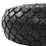 ZNTS Sack Truck Wheels 4 pcs Rubber 3.00-4 142970