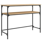 Console Table Sonoma Oak 100x35.5x75 cm Engineered Wood 834046