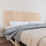 Wall Headboard 204x3x60 cm Solid Wood Pine 824828
