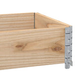 Garden Planter 100x50 cm Solid Pine Wood 3295387