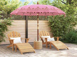 Balinese Parasol Pink 215 x 215 x 260 cm Cotton and Wood 42006463
