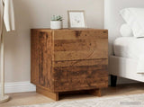 Bedside Cabinet Oak Wood 33.5 x 34.5 x 50 cm Engineered Wood 8011401