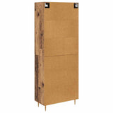 Highboard Old Wood 69.5 x 34 x 180 cm Engineered Wood 3415802
