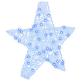 3D Star with 50 LEDs Blue 55 x 53.5 x 10 cm Acrylic 42019100