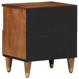 Bedside Cabinet Honey Brown 40 x 33 x 46 cm Solid Mango Wood 4018742