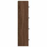 Bookcase Brown Oak 40x24x102 cm Engineered Wood 860379