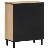 Side Cabinet 60x33x75 cm Solid Wood Mango 358237