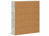 CD Cabinet Concrete Grey 65 x 23.5 x 97.5 cm Engineered Wood 8012680
