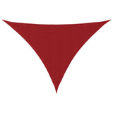 135676 Sunshade Sail Oxford Fabric Triangular 5x6x6 m Red