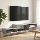 Wall-mounted TV Cabinet Wall-Mounted Concrete Grey 8005992