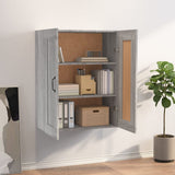 Hanging Wall Cabinet Grey Sonoma 69.5x32.5x90 cm 817397