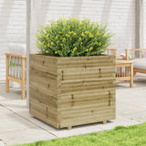 Garden Planter 70x70x72.5 cm Impregnated Wood Pine 3282588