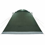 Cabin Tent with Roof Army green 12-Person Polyester and Steel 42028574