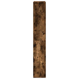 Bookcase Smoked Oak 60x20x120,5 cm Engineered Wood 858151