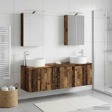 Bathroom Cabinet Set 5 pcs Old Wood Engineered Wood 3406557