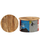 Coffee Tables 2 pcs Solid Mango Wood 247576