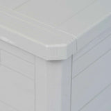 Garden Storage Box 280 L Light Grey 45686