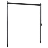 Outdoor Roller Blind 200x270 cm Anthracite 145938