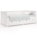 Day Bed without Mattress White 80x200 cm Solid Wood Pine 820907