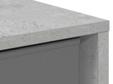 Sideboard with Drawer Concrete Grey 35 x 32 x 99.5 cm 8000567