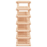 Wine Rack for 42 Bottles 68.5x23x68.5 cm Solid Wood Pine 353752