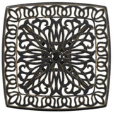 Garden Table Bronze 53x53x53 cm Cast Aluminium 4002815
