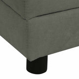 Dog Sofa with Pillow Dark Grey 83x44x44 cm Plush 171103