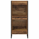 Book Cabinet Old Wood 40 x 30 x 86.5 cm Engineered Wood 886364