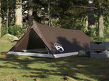 Camping Tent 2-Person Brown Waterproof 4009625