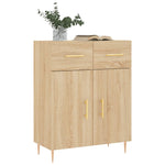 ZNTS Sideboard Sonoma Oak 69.5x34x90 cm Engineered Wood 827967